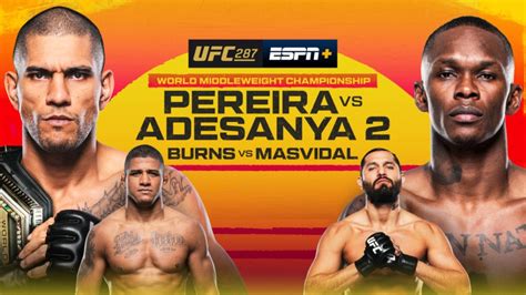 You can watch UFC stream and MMA. . Where to watch ufc 287 free